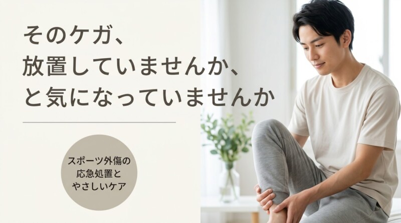 郡山市でスポーツ外傷の応急処置と施術｜日和田の柔道整復師がやさしくサポート｜日和美整骨院